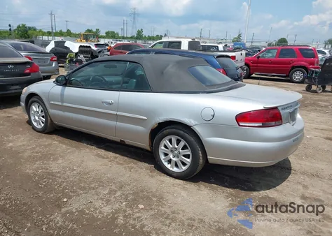 2006 Chrysler Sebring Gtc from USA, damaged, VIN 1C3EL75R66N120835